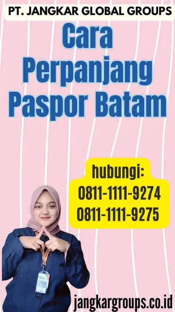 Cara Perpanjang Paspor Batam