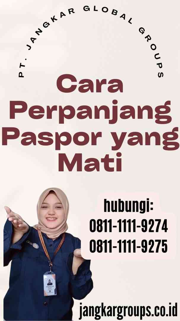 Cara Perpanjang Paspor yang Mati