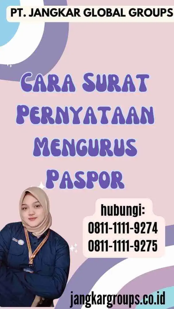 Cara Surat Pernyataan Mengurus Paspor