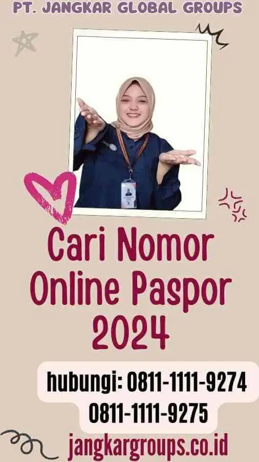 Cari Nomor Online Paspor 2024