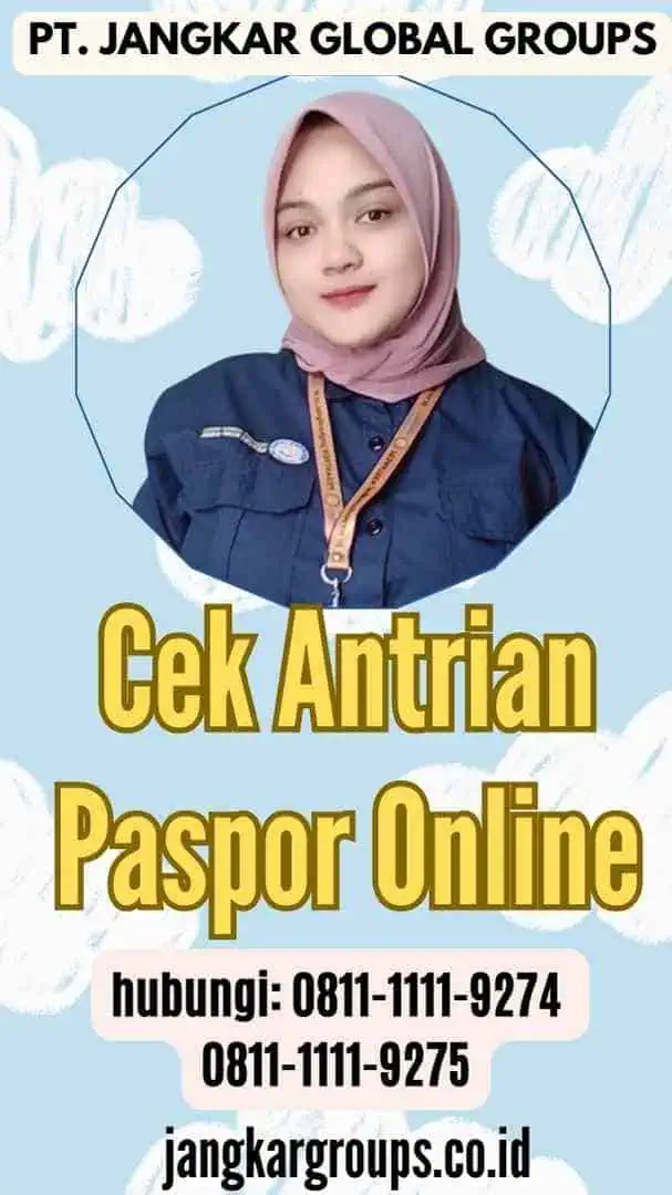 Cek Antrian Paspor Online