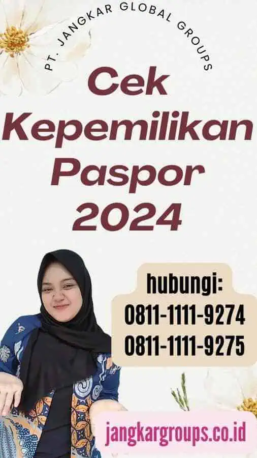 Cek Kepemilikan Paspor 2024