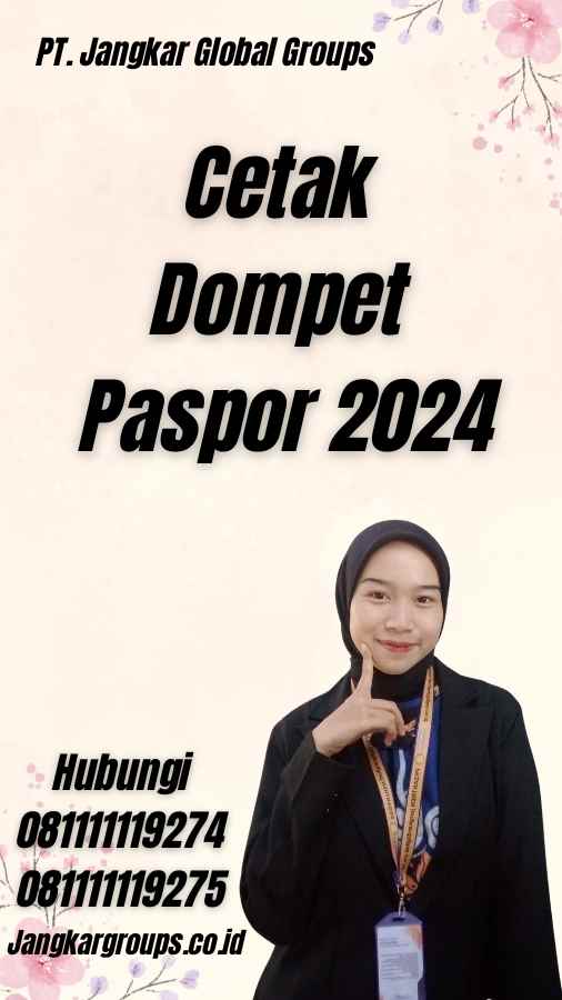Cetak Dompet Paspor 2024
