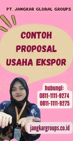 Contoh Proposal Usaha Ekspor