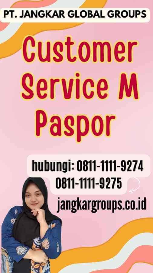Customer Service M Paspor