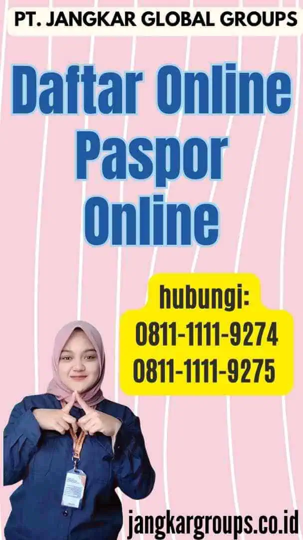 Daftar Online Paspor Online