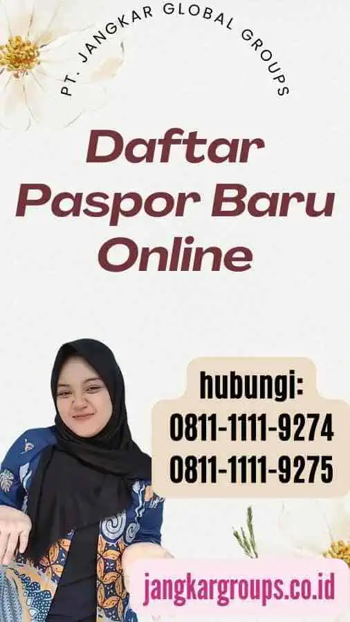 Daftar Paspor Baru Online