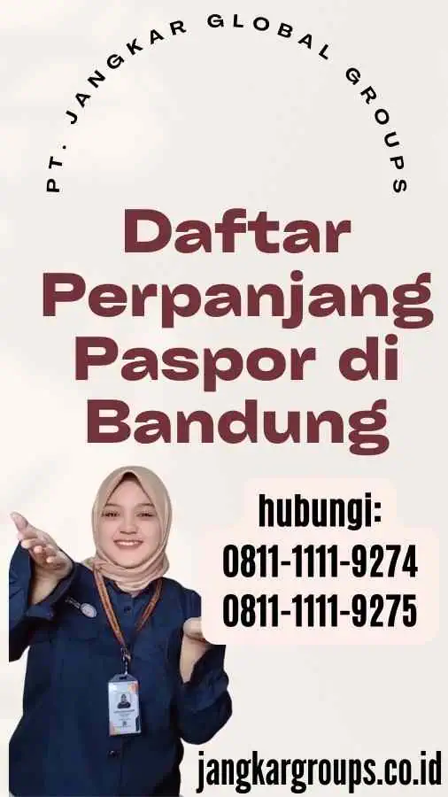 Daftar Perpanjang Paspor di Bandung