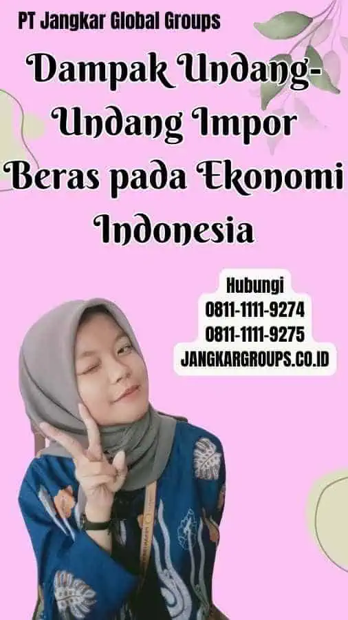 Dampak Undang-Undang Impor Beras pada Ekonomi Indonesia