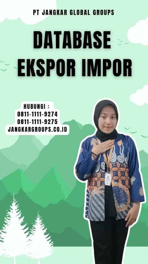 Database Ekspor Impor