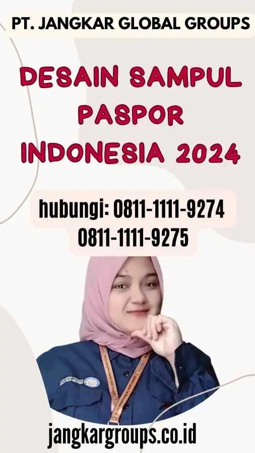 Desain Sampul Paspor Indonesia 2024