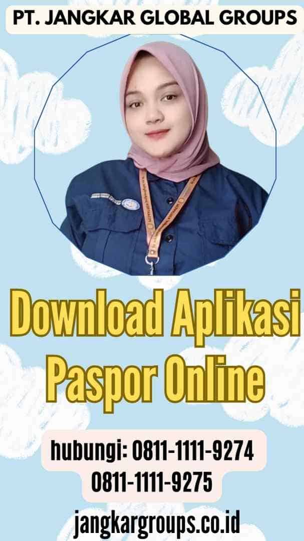 Download Aplikasi Paspor Online