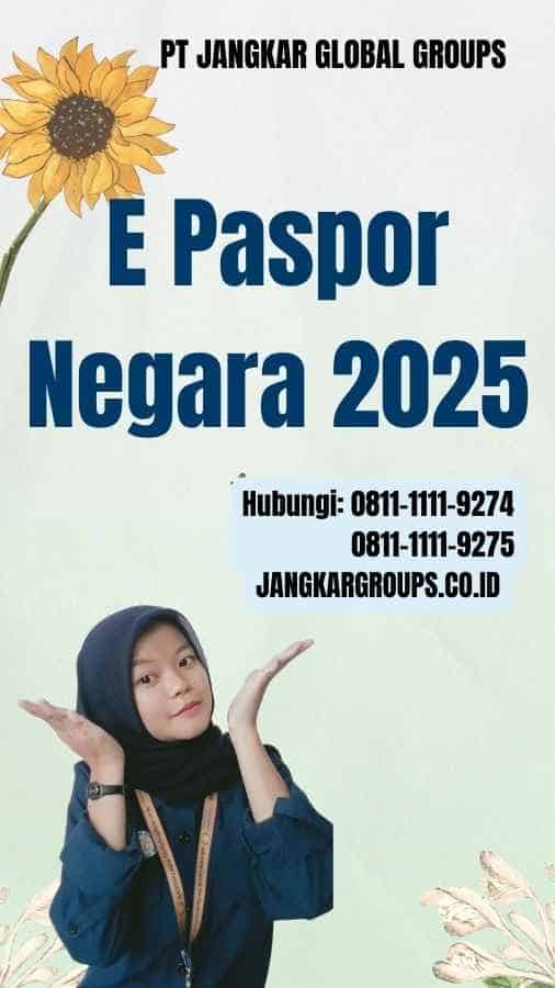 E Paspor Negara 2025