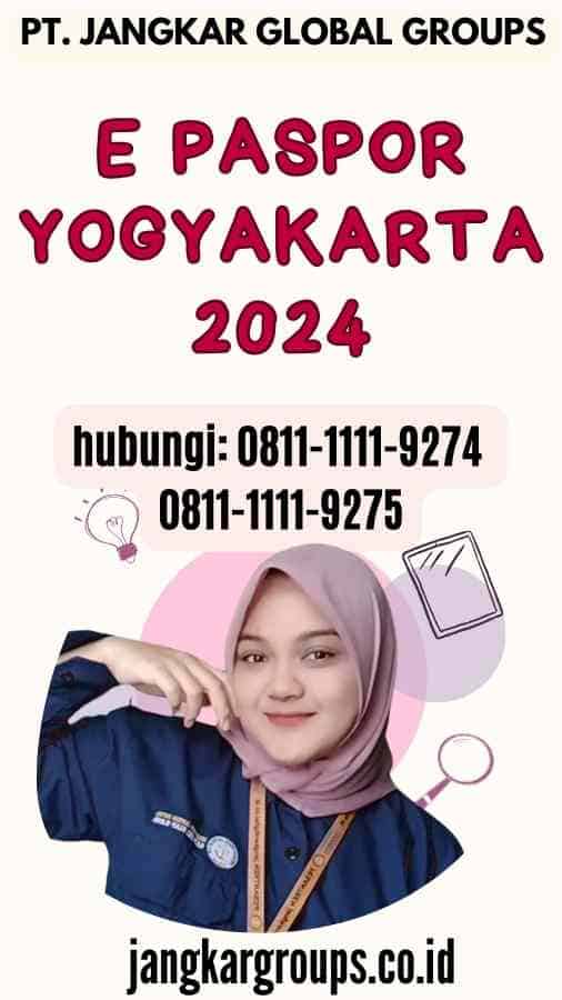 E Paspor Yogyakarta 2024