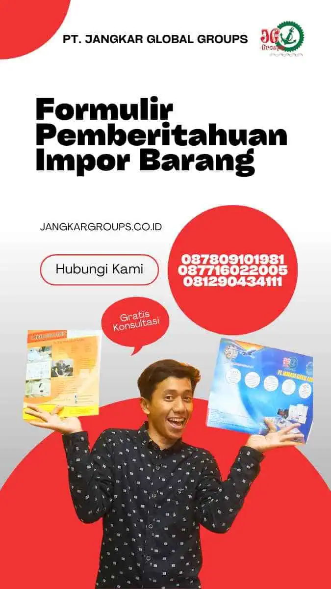 Formulir Pemberitahuan Impor Barang