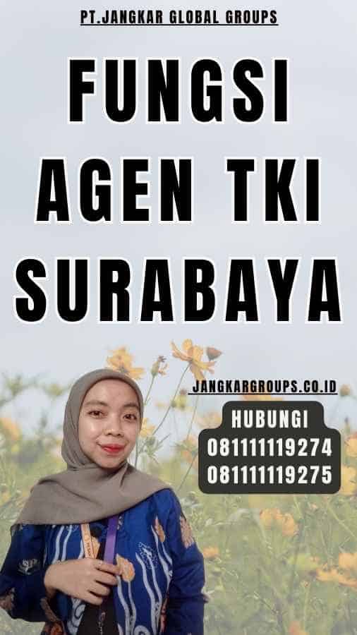 Fungsi Agen TKI Surabaya