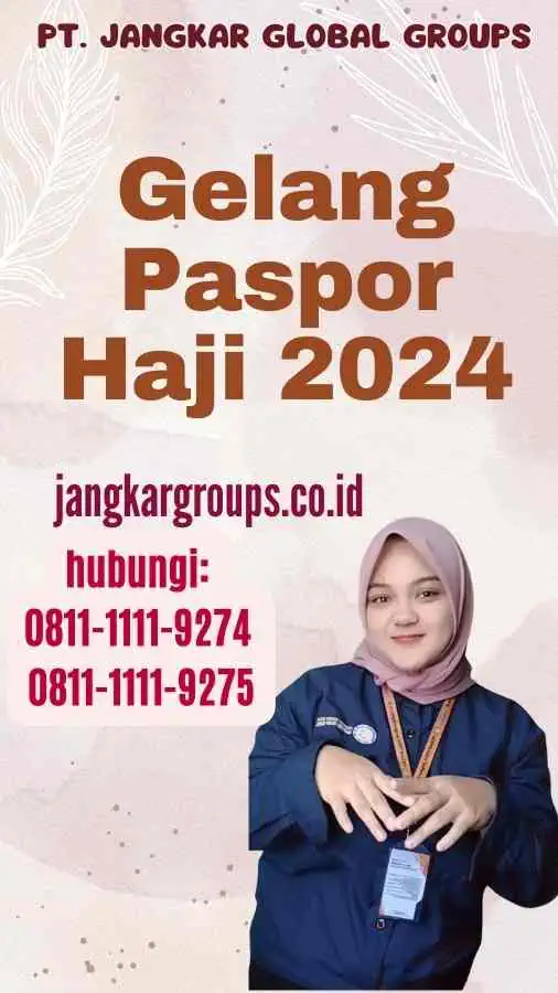 Gelang Paspor Haji 2024
