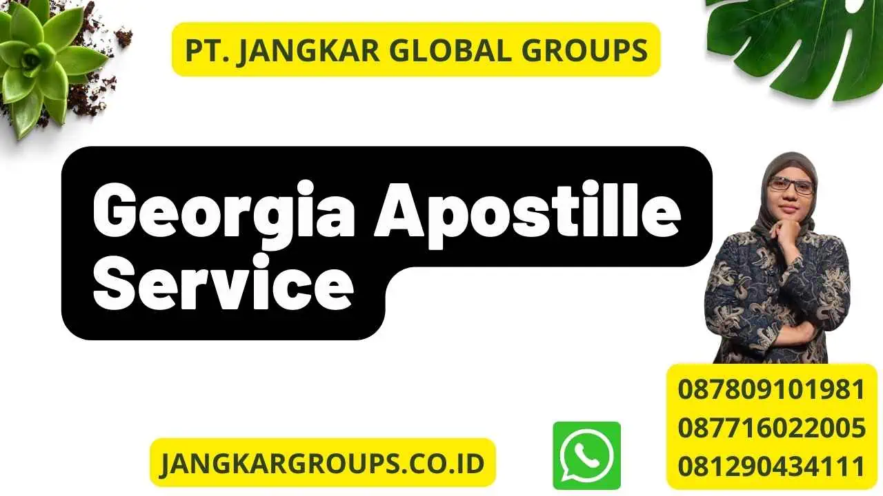 Georgia Apostille Service