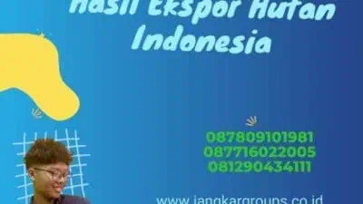 Hasil Ekspor Hutan Indonesia