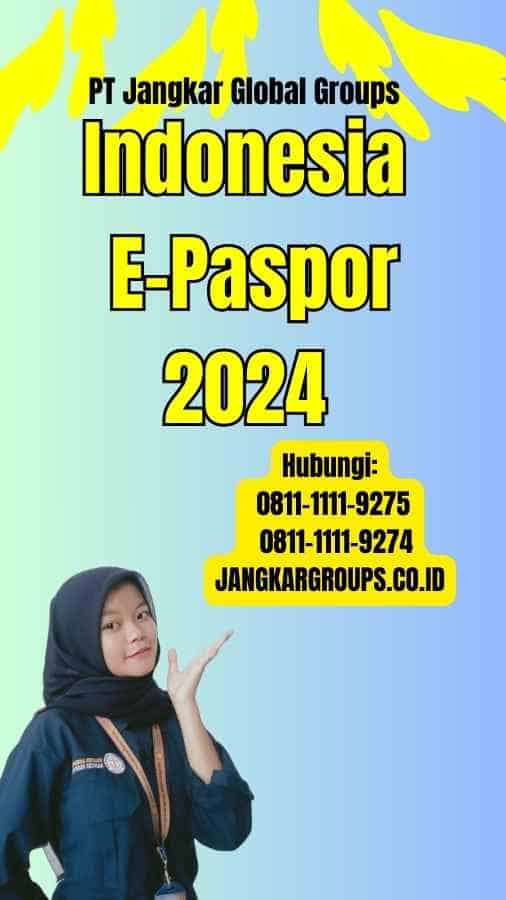 Indonesia E-Paspor 2024