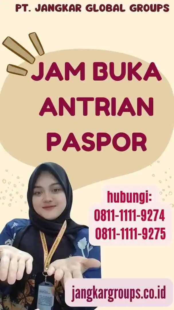 Jam Buka Antrian Paspor