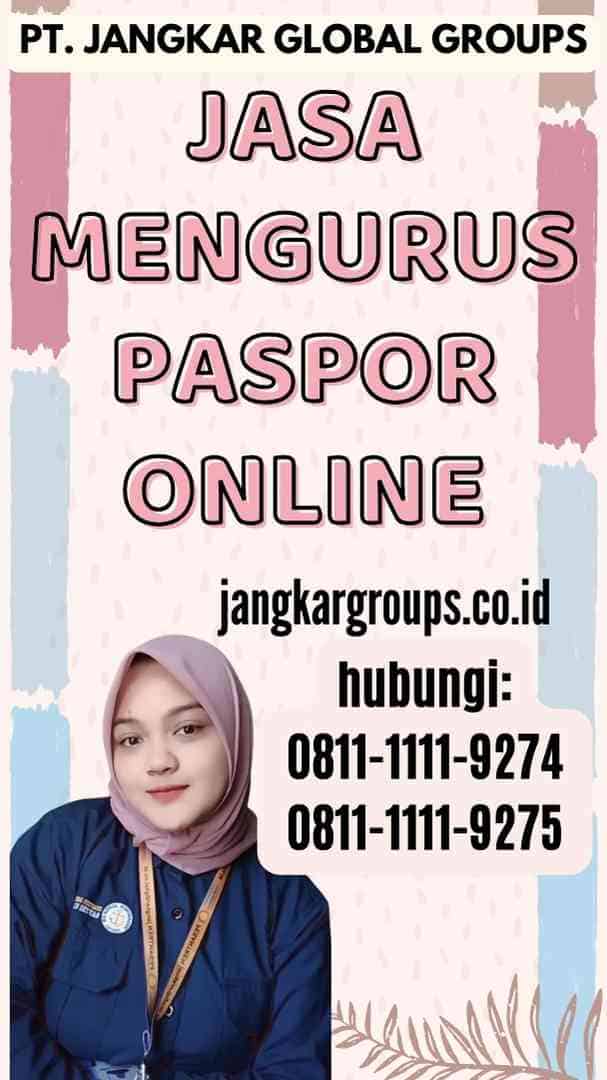 Jasa Mengurus Paspor Online