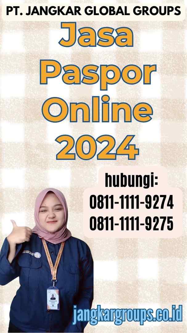 Jasa Paspor Online 2024