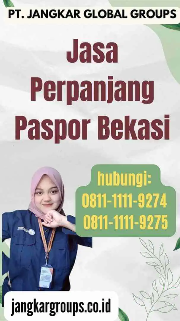 Jasa Perpanjang Paspor Bekasi