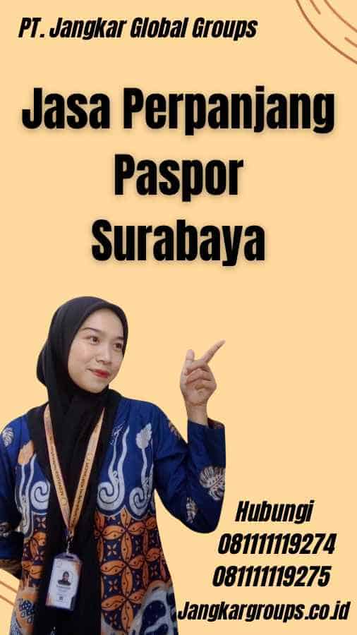 Jasa Perpanjang Paspor Surabaya
