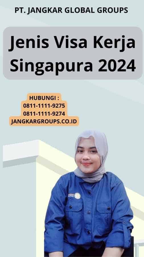 Jenis Visa Kerja Singapura 2024