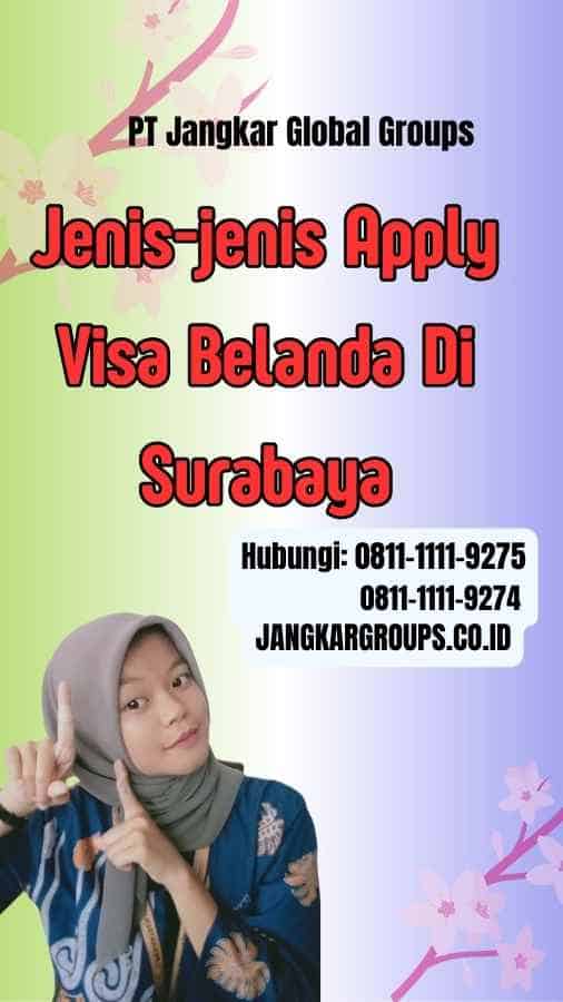 Jenis jenis Apply Visa Belanda Di Surabaya