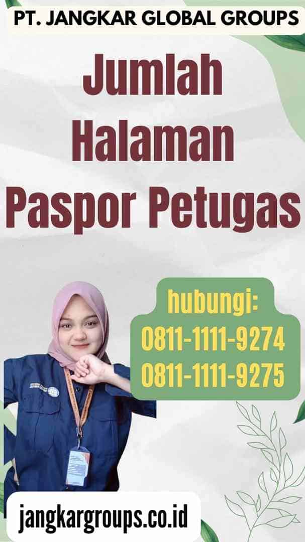 Jumlah Halaman Paspor Petugas