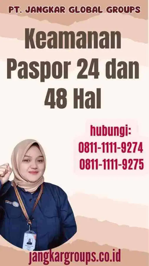 Keamanan Paspor 24 dan 48 Hal