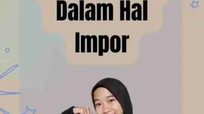 Kebijakan Tarif Dalam Hal Impor