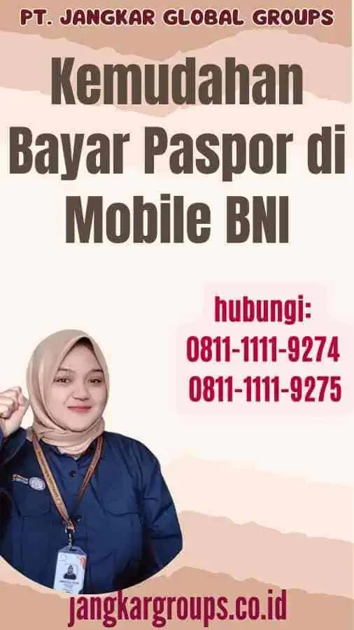 Kemudahan Bayar Paspor di Mobile BNI