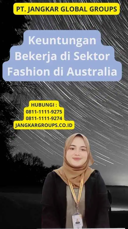 Keuntungan Bekerja di Sektor Fashion di Australia