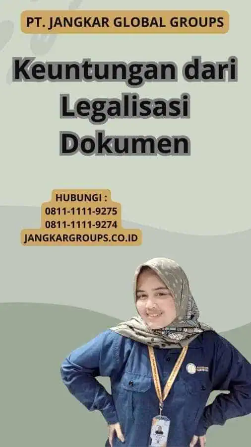 Keuntungan dari Legalisasi Dokumen