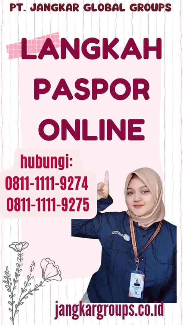 Langkah Paspor Online