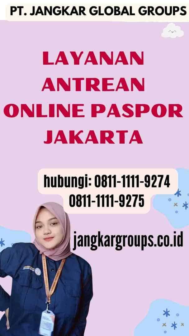 Layanan Antrean Online Paspor Jakarta