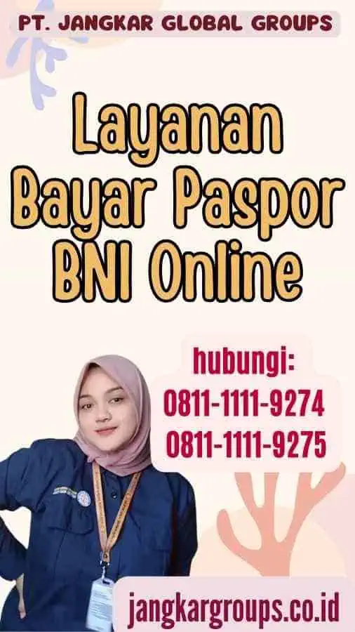 Layanan Bayar Paspor BNI Online