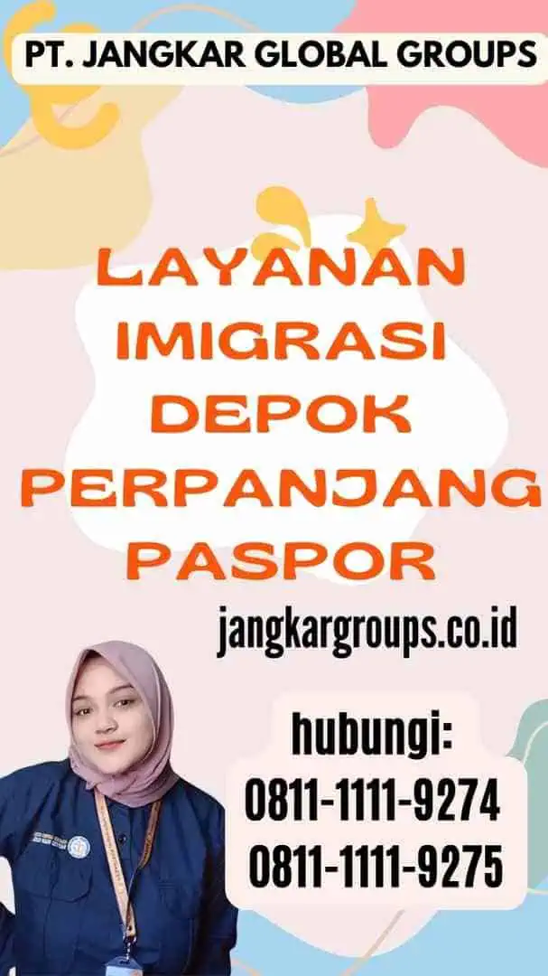 Layanan Imigrasi Depok Perpanjang Paspor