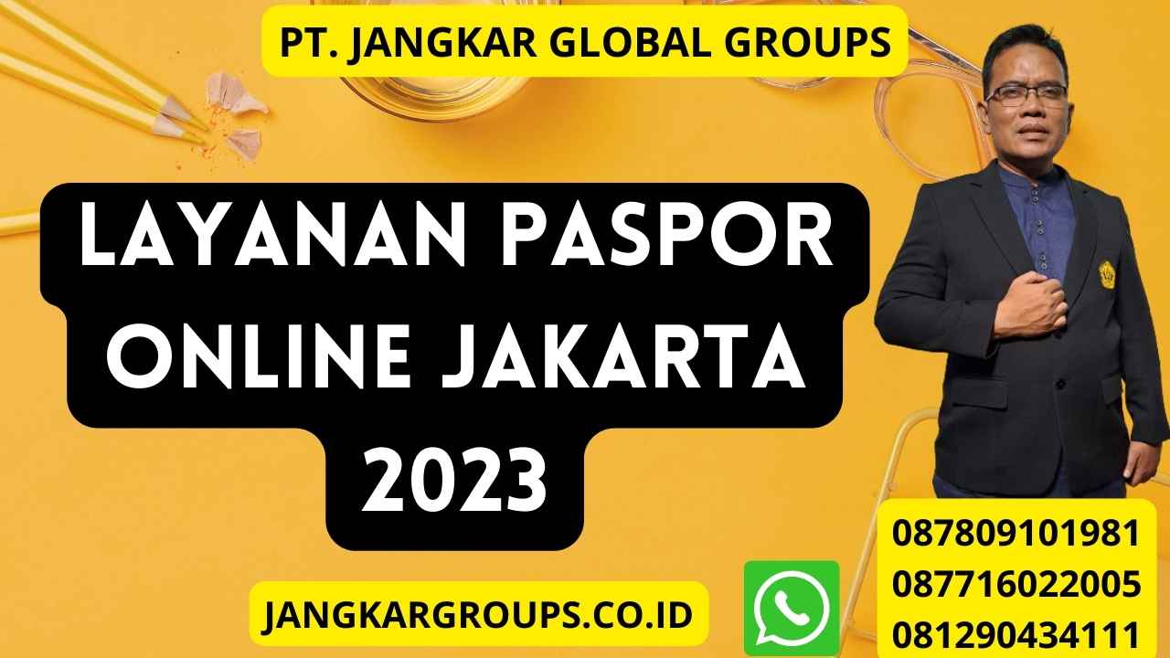 Layanan Paspor Online Jakarta 2023