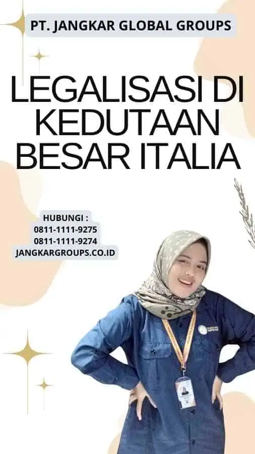 Legalisasi di Kedutaan Besar Italia