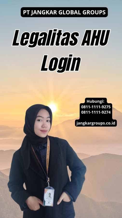 Legalitas AHU Login