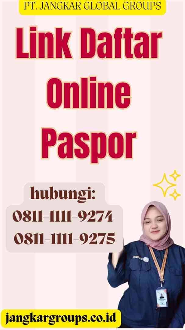 Link Daftar Online Paspor