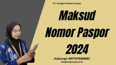 Maksud Nomor Paspor 2024