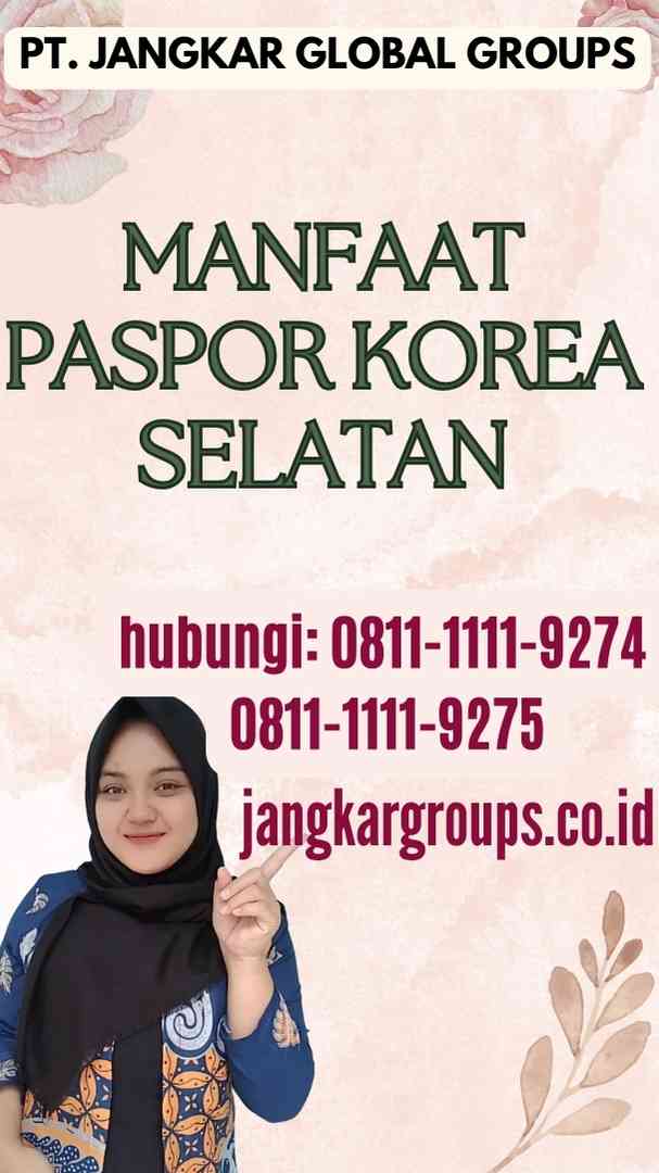 Manfaat Paspor Korea Selatan