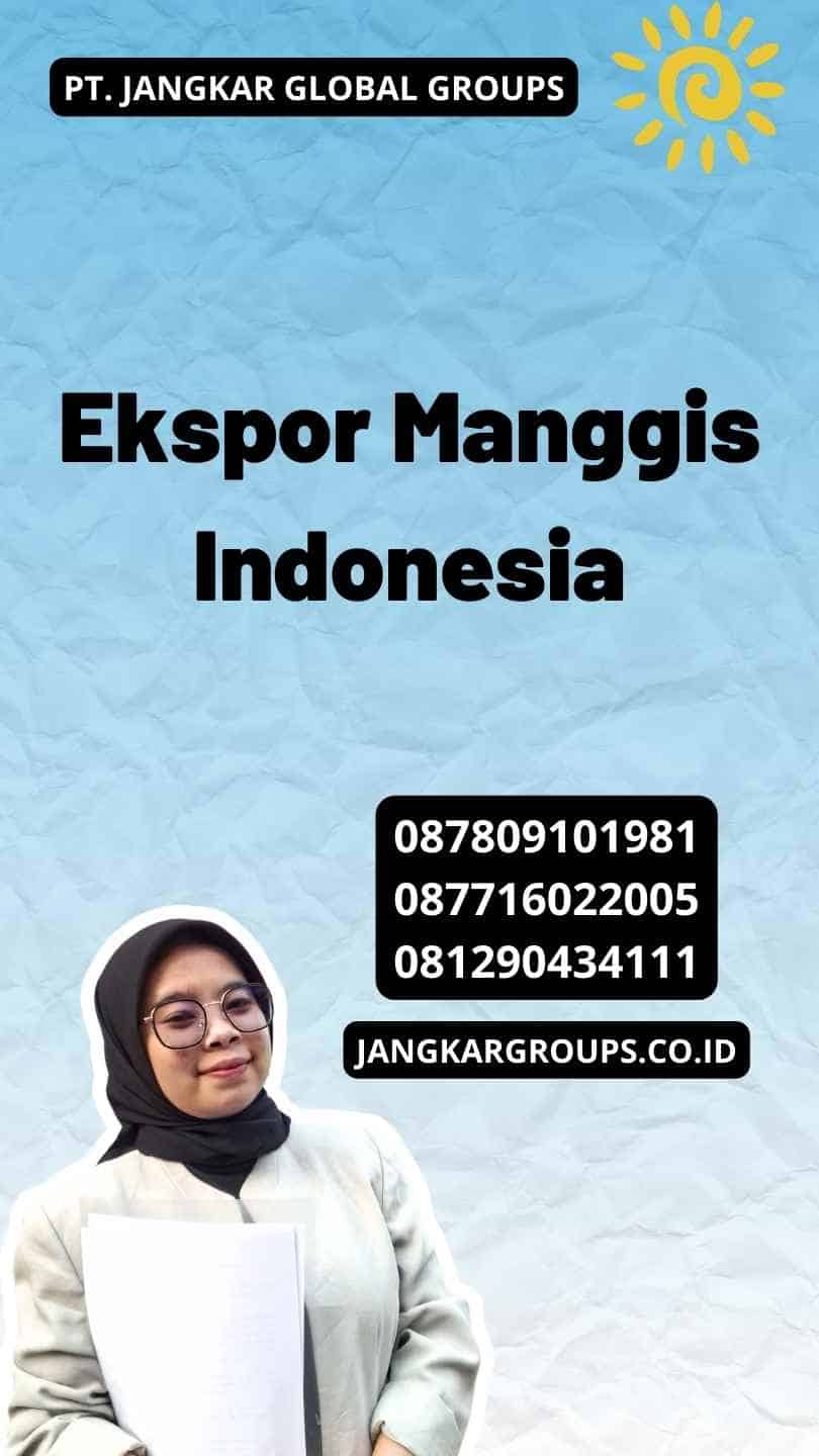 Ekspor Manggis Indonesia