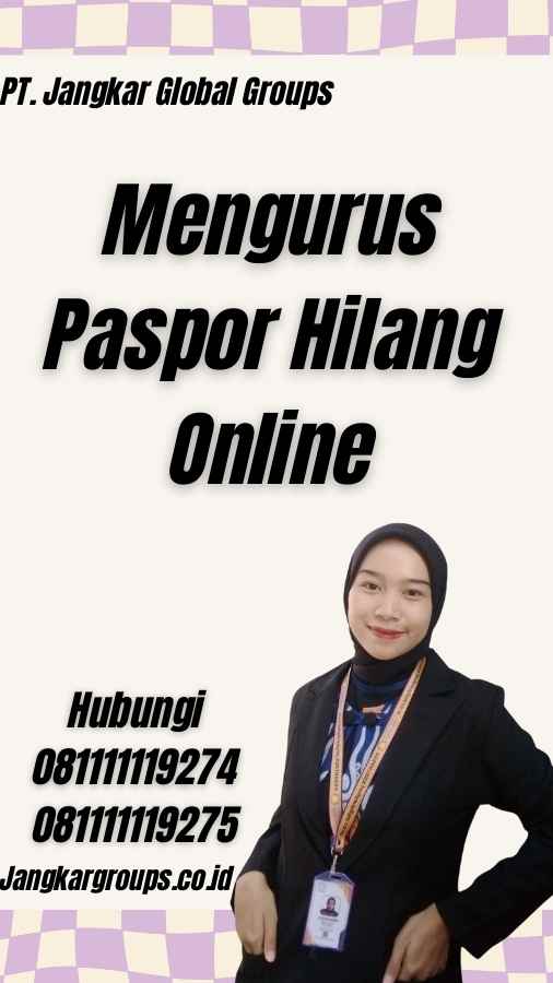 Mengurus Paspor Hilang Online