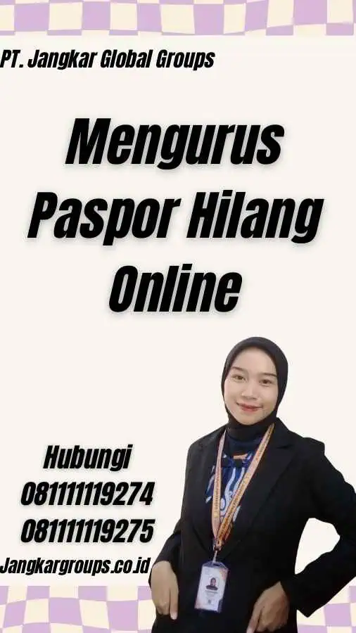 Mengurus Paspor Hilang Online